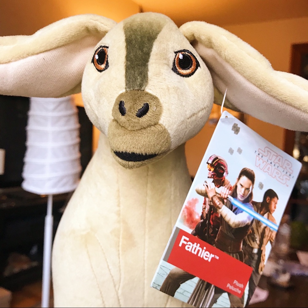 NWT Disney Store Star Wars Fathier plush